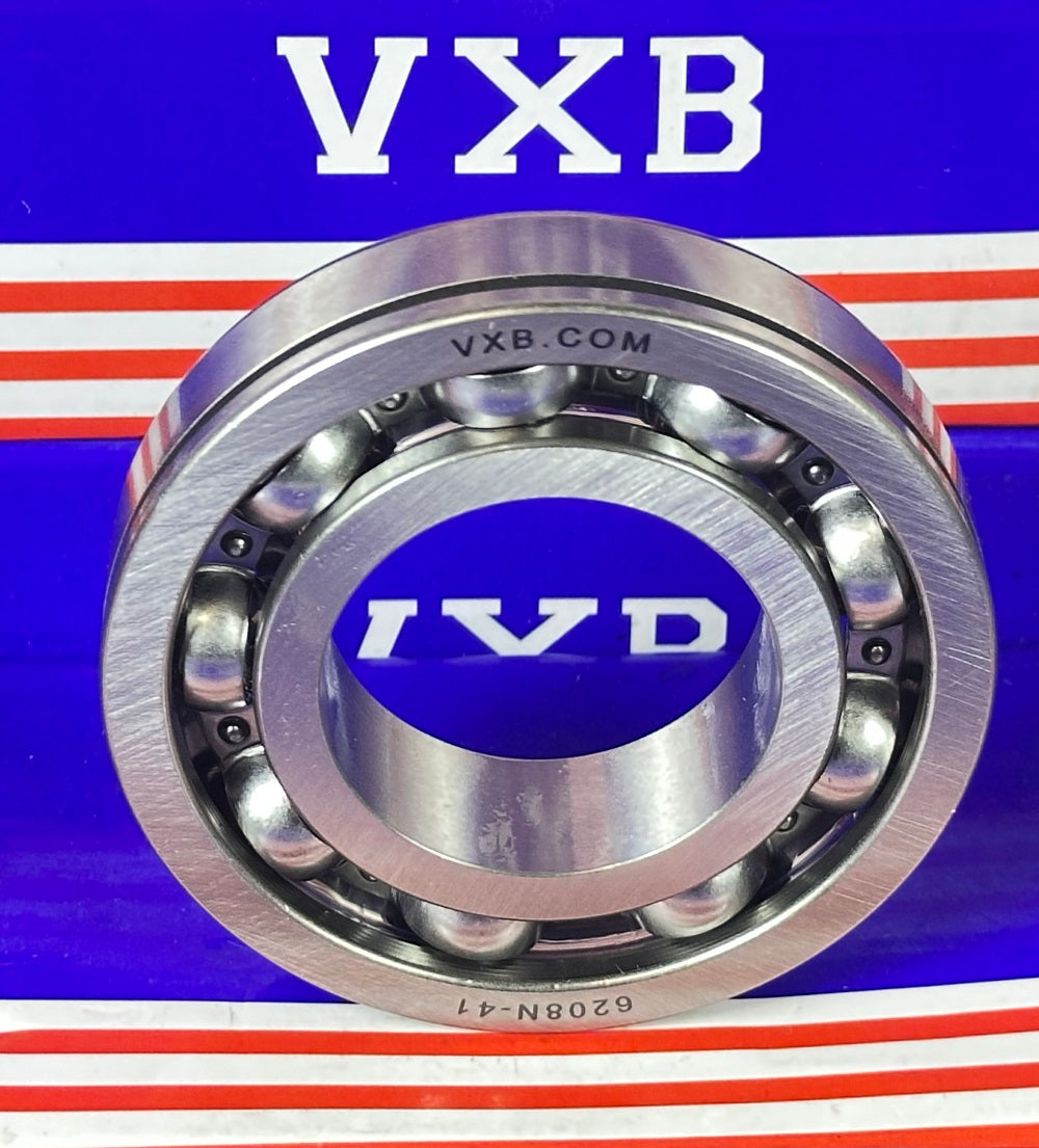 6208N 40x80x18 Deep Groove Ball Bearing - Snap Ring Groove