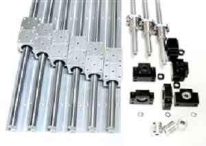 1x1 Foot CNC Router Kit 12mm Rails & BallScrews XYZ Travel 12" x 12" x 10"