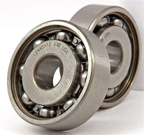2 Ball Bearing 12x40x12 Open