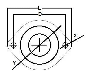 10-Pack Flange 2 Holes Ball Transfer Unit 1" Mounted Surface Bearings