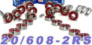 20-Pack inline Skate, rollerblade hockey Ball Bearing