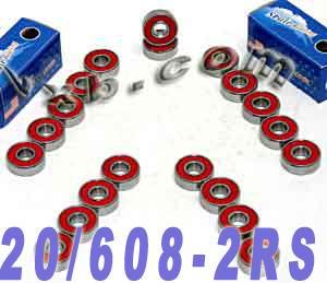 20-Pack inline Skate, rollerblade hockey Ball Bearing