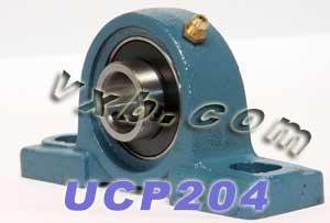 20mm Bearing UCP-204 + Pillow Block Cast Housing Mounted Bearing