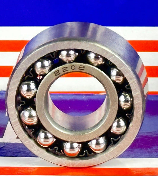 2202 Self Aligning Ball Bearing 15x35x14mm