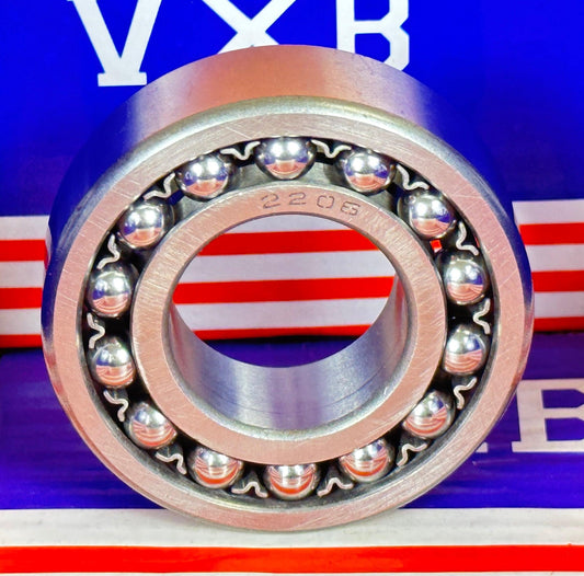 2206 Self Aligning Ball Bearing 30x62x20mm