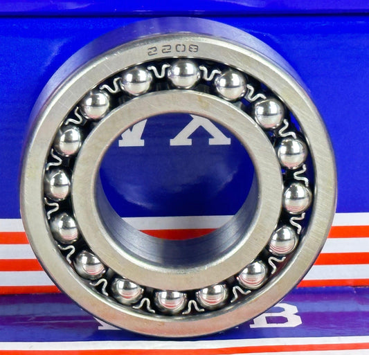 2208 Self Aligning Ball Bearing 40x80x23mm