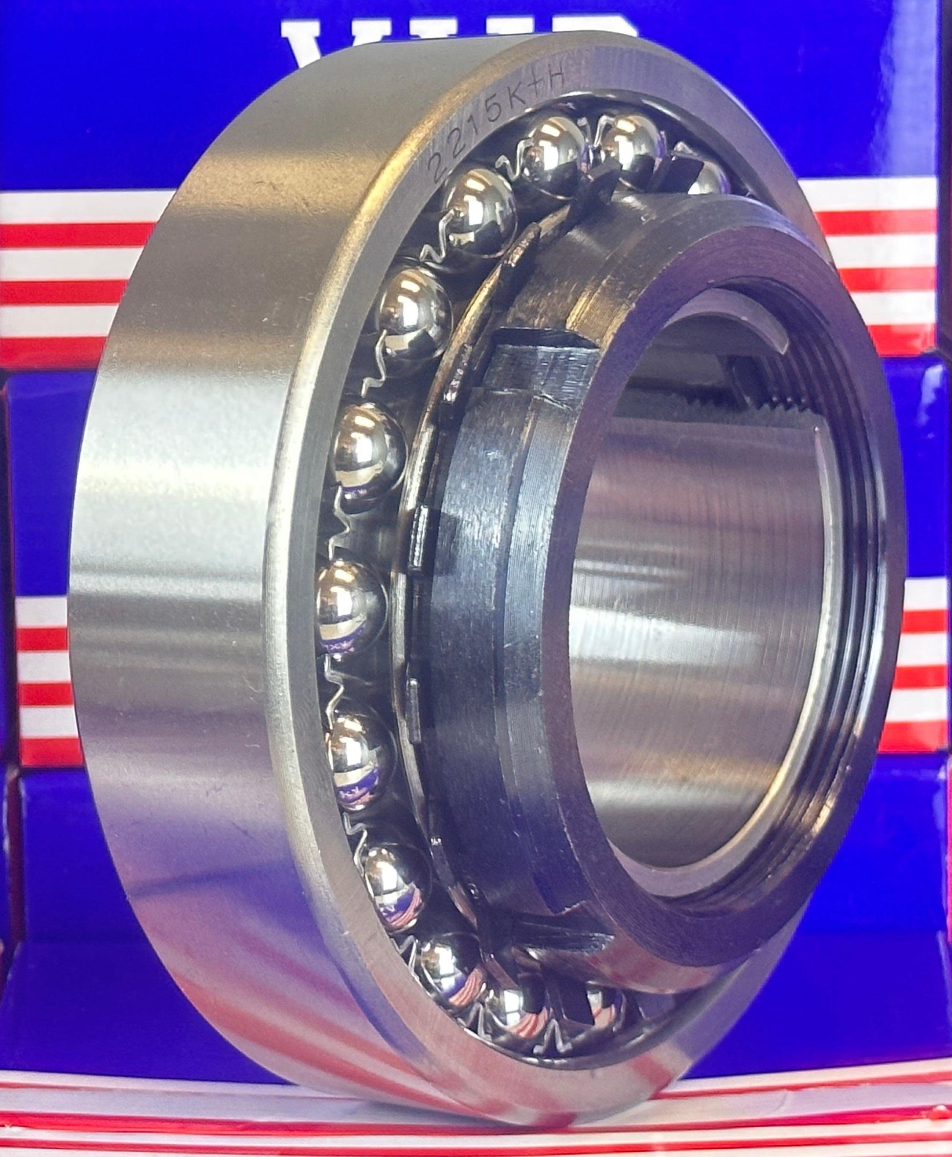 2215K+H Tapered Self Aligning Ball Bearing - Adapter Sleeve 65x130x31mm