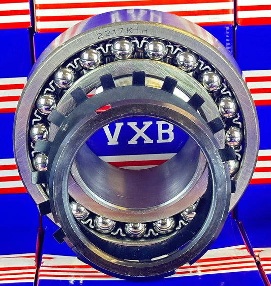 2217K+H Tapered Self Aligning Ball Bearing - Adapter Sleeve 75x150x36mm