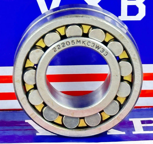 22205MKC3W33 Spherical Roller Bearing 25x52x18 - Tapered Bore