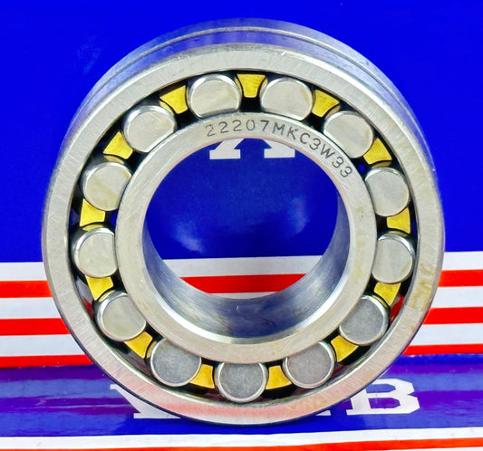 22207MKC3W33 Spherical Roller Bearing 35x72x23mm - Tapered Bore