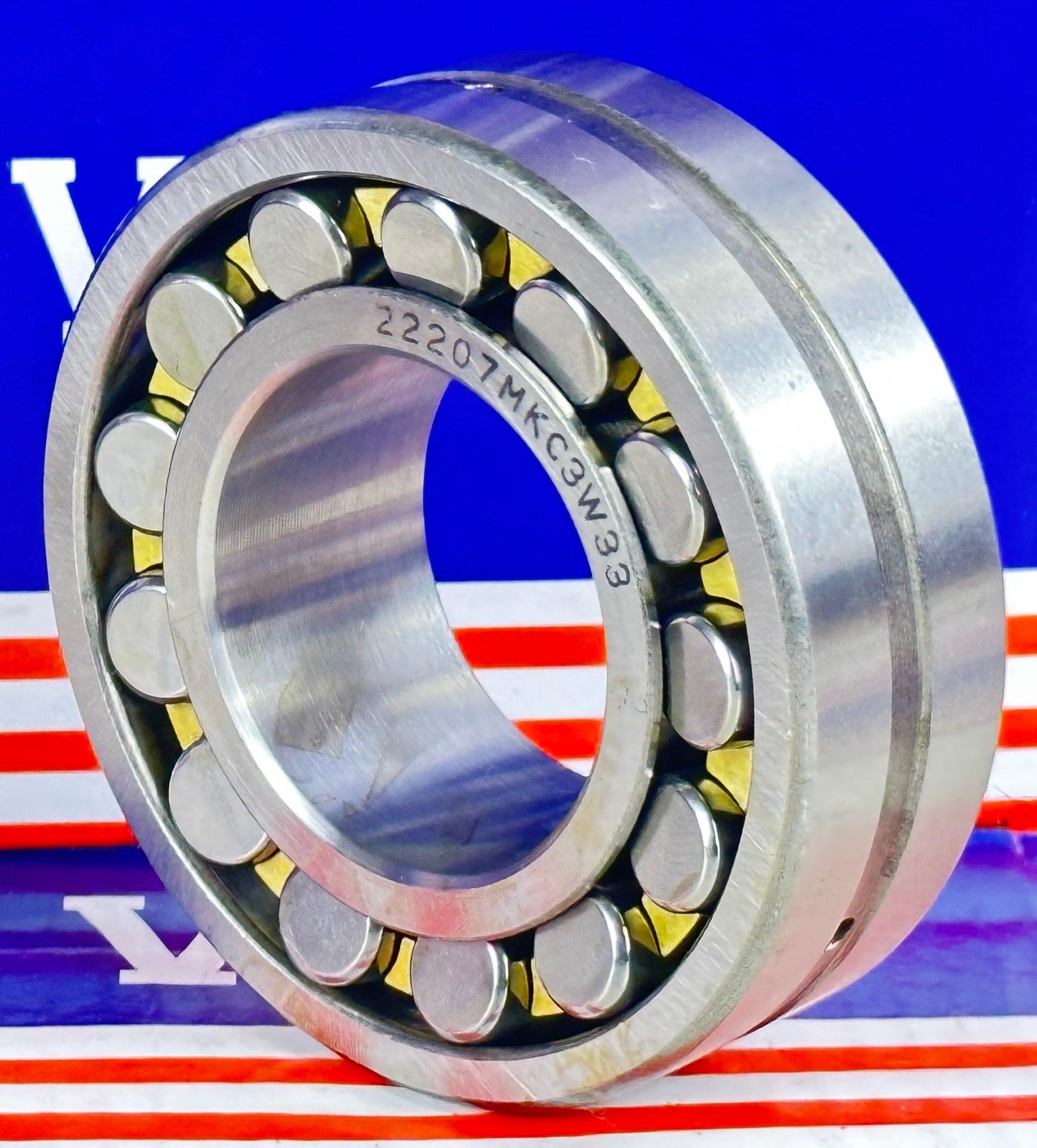 22207MKC3W33 Spherical Roller Bearing 35x72x23mm - Tapered Bore