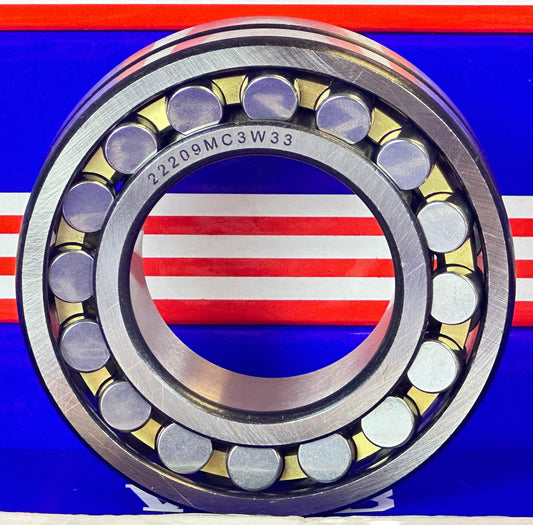 22209MC3W33 Spherical Roller Bearing 45x85x23mm
