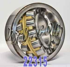 22315 Spherical Roller Bearing 75x160x55 Spherical Bearing