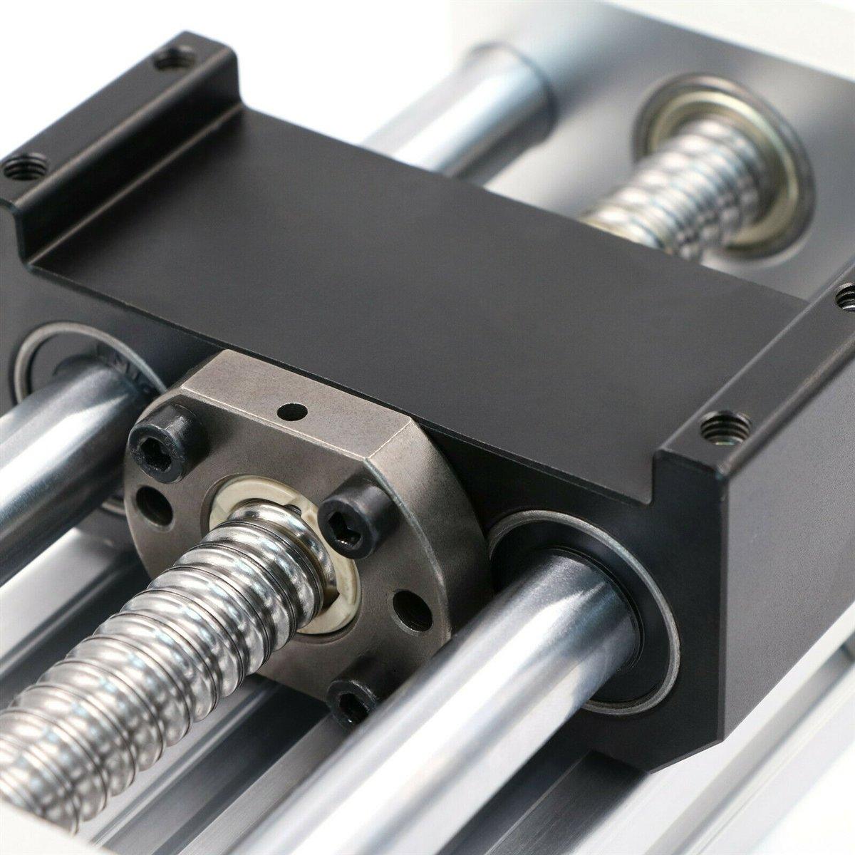24 inch Stroke Linear Motion Router/Robot Module Guideway Ballscrew 10mm Lead