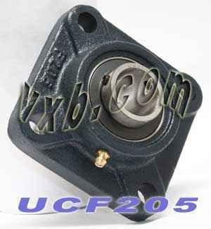 25mm Bearing UCF205 + Square Flanged Cast Housing Mounted Bearing