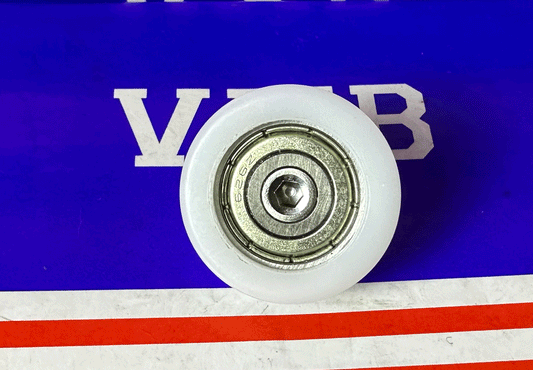 POM8x30x11ZZ C1 L8 M6 White Plastic Bearing 8x30x11 Shielded Bearing - POM White Tire & Stud