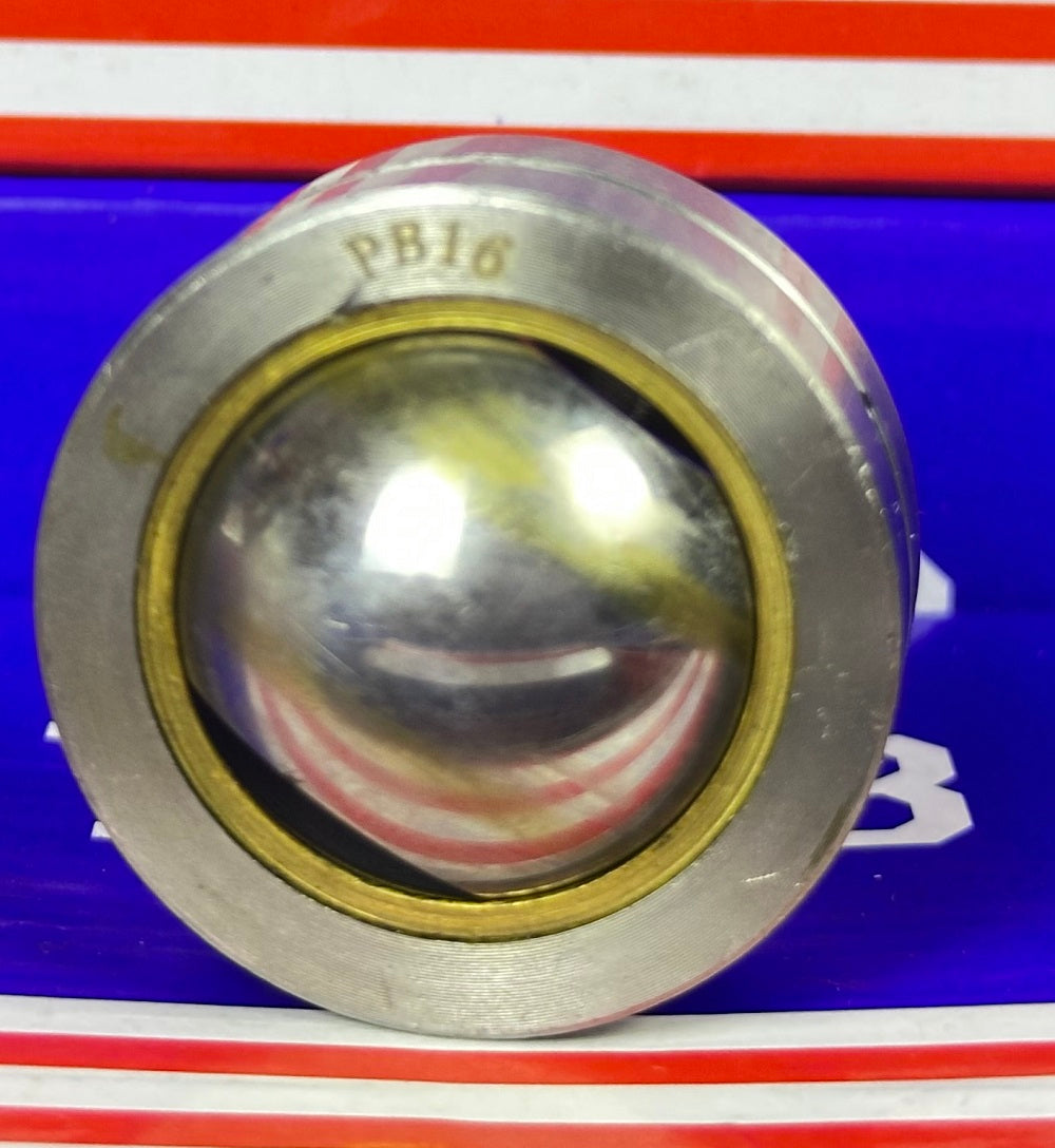 PB16 Spherical Plain Bearing 16x38x15/21 Miniature Plain Bearing