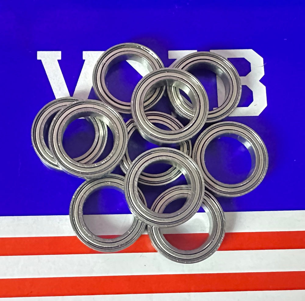 10-Pack Ceramic Bearings 6700ZZ 10x15x4 Shielded