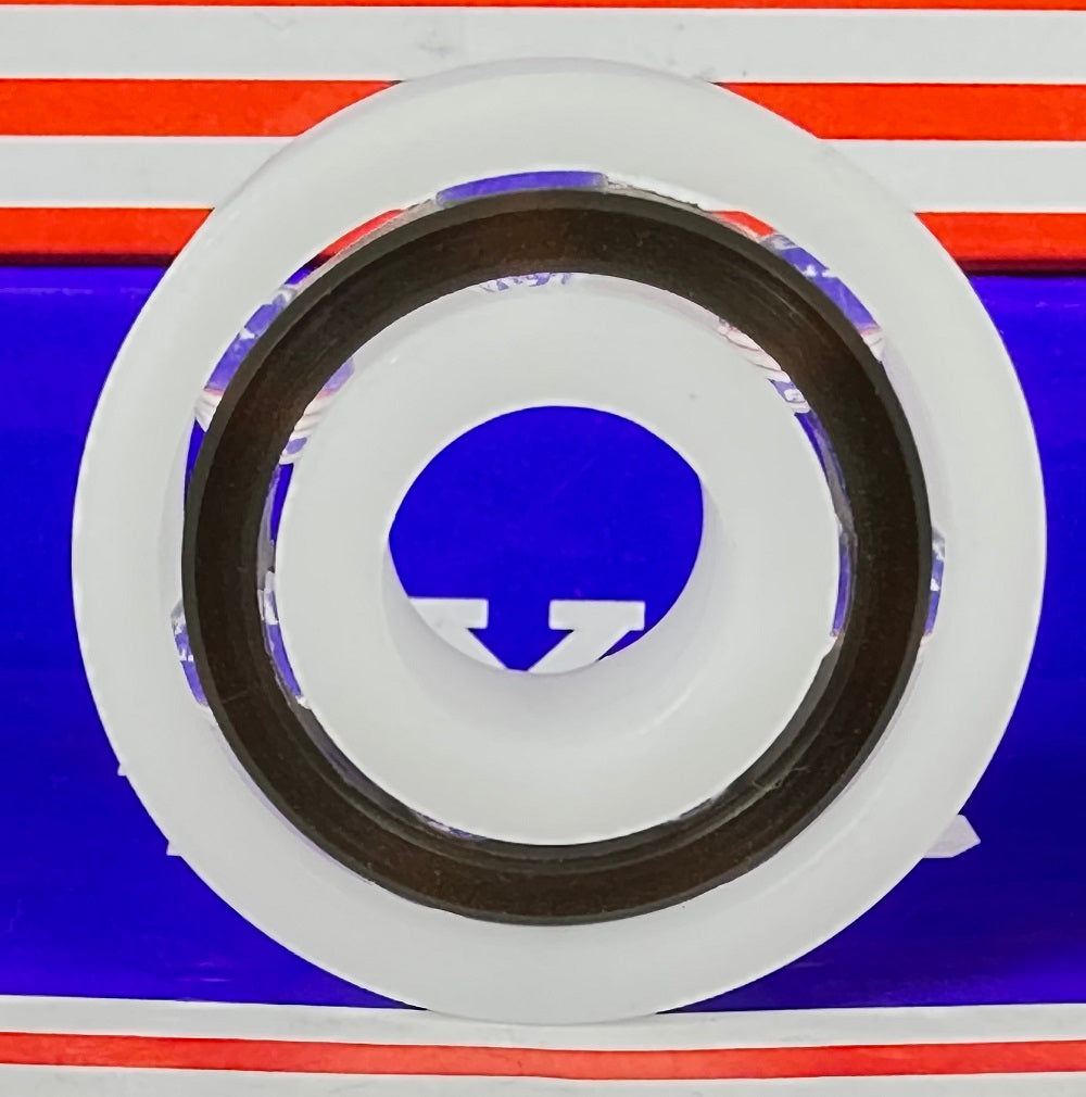 Acetal/POM Plastic Bearing 6302 - Glass Balls - 15x42x13mm