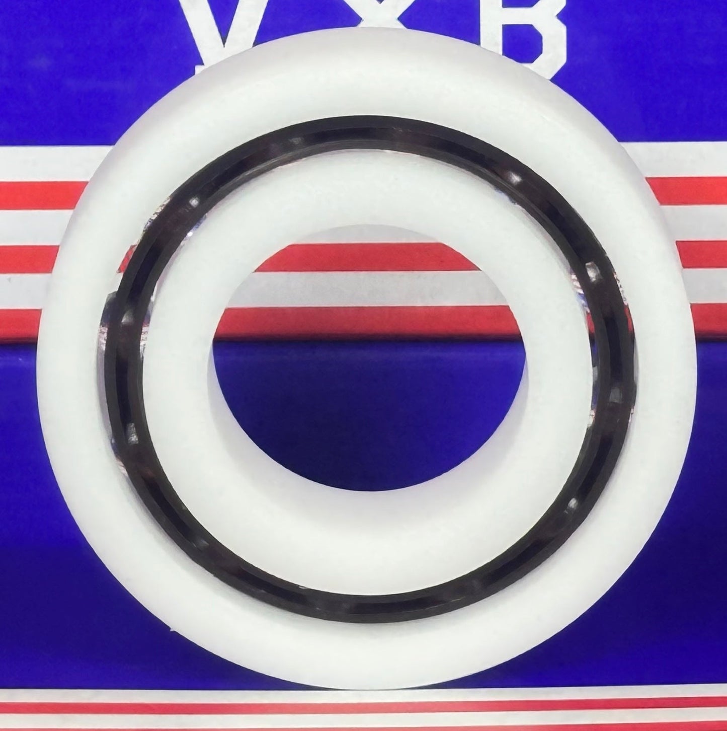 Acetal/POM Plastic Bearing 6207 - Glass Balls - 35x72x17mm