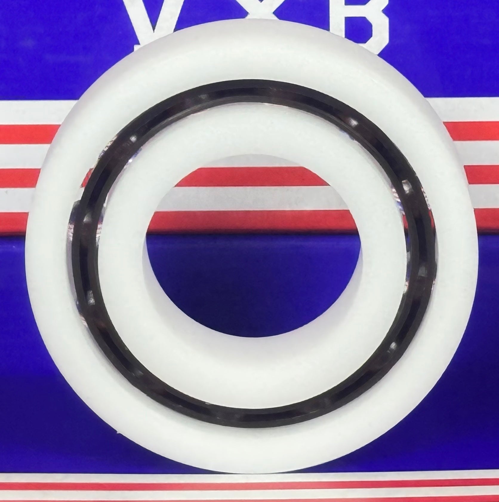 Acetal/POM Plastic Bearing 6207 - Glass Balls - 35x72x17mm