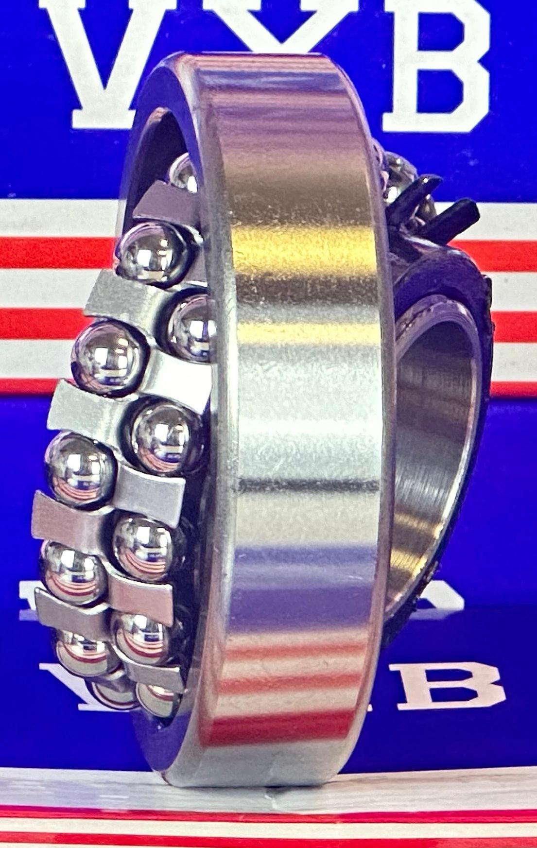 1207K+H Tapered Self Aligning Ball Bearing - Adapter Sleeve 35x82x18mm