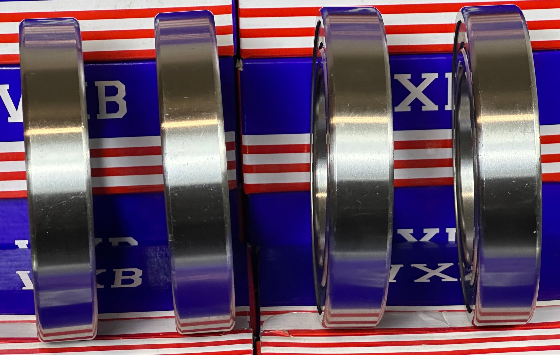 4-Pack 6014-2RS Sealed Bearings 70x110x20mm Ball Bearings Dual Sided Rubber Sealed