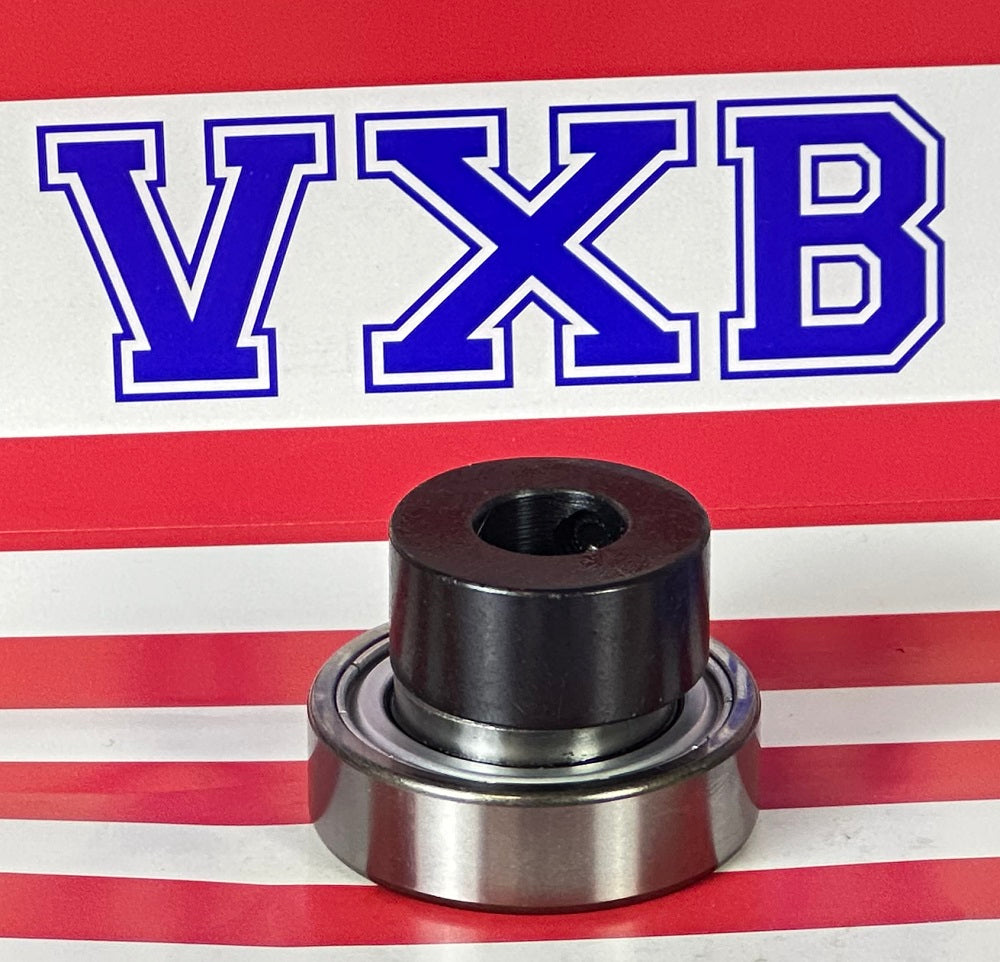 CSA201-8 1/2" Bore Cylindrical OD, Insert Bearing w/Locking Collar