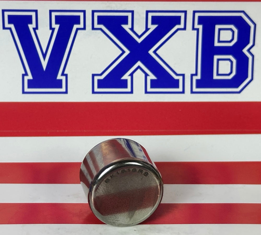 BK1616P Closed End Needle Bearing 16x22x16mm