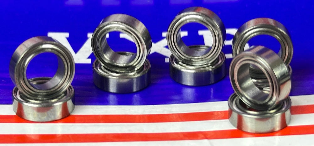 10-Pack Bearings R1810ZZ 5/16x1/2x5/32 inch 5/16 Bore Bearings