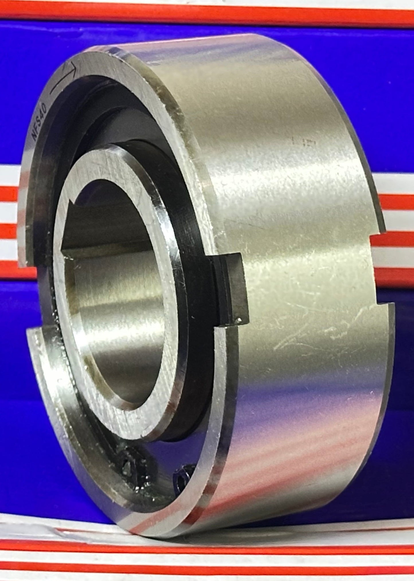 NFS40 One-Way Backstop Clutch - 40x90x33mm - Bearing Support Required