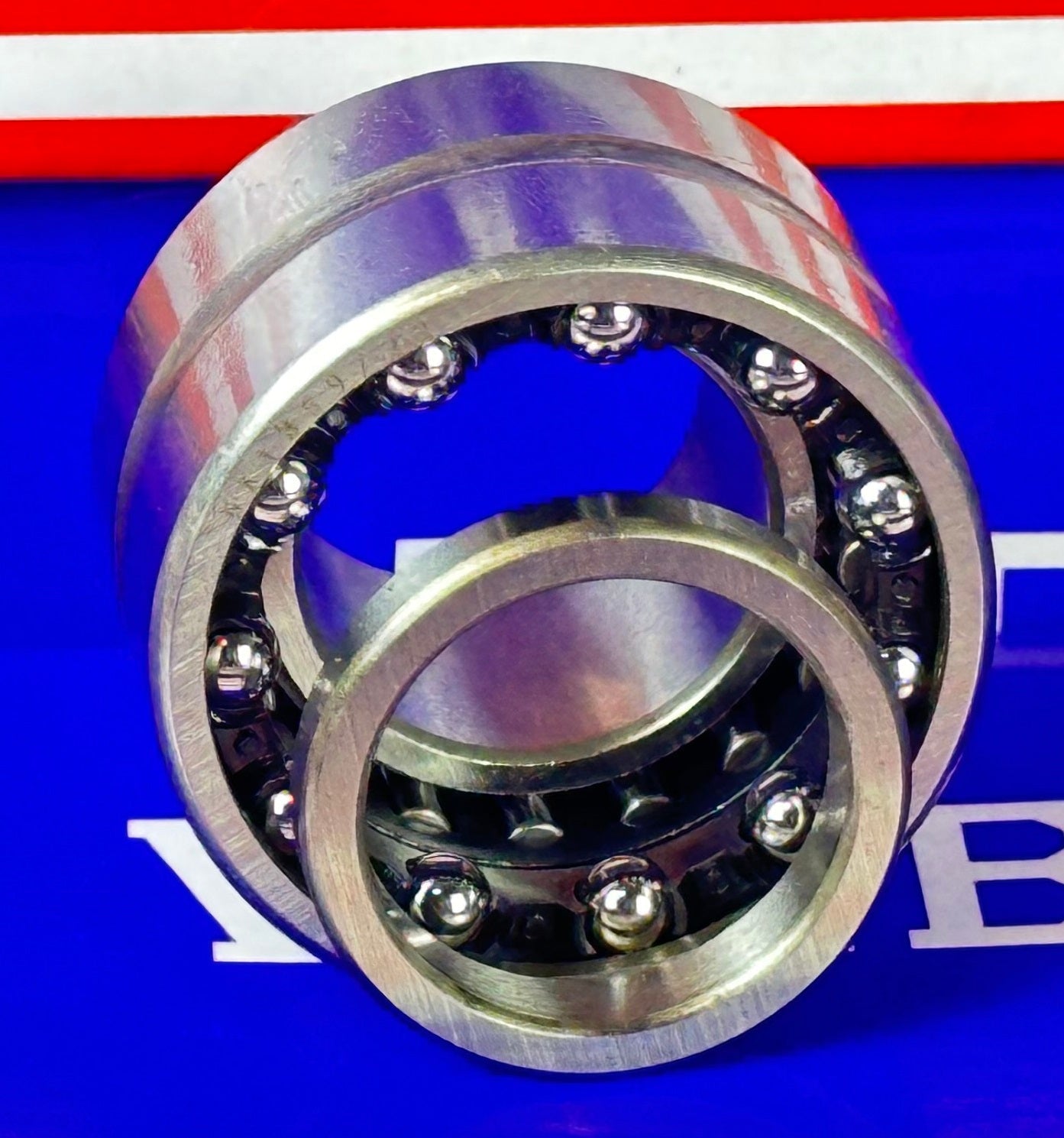 NKIB59/22 Combined Needle Roller Bearing - 3-Point Contact Ball Bearing 22x39x25mm - Machined Type