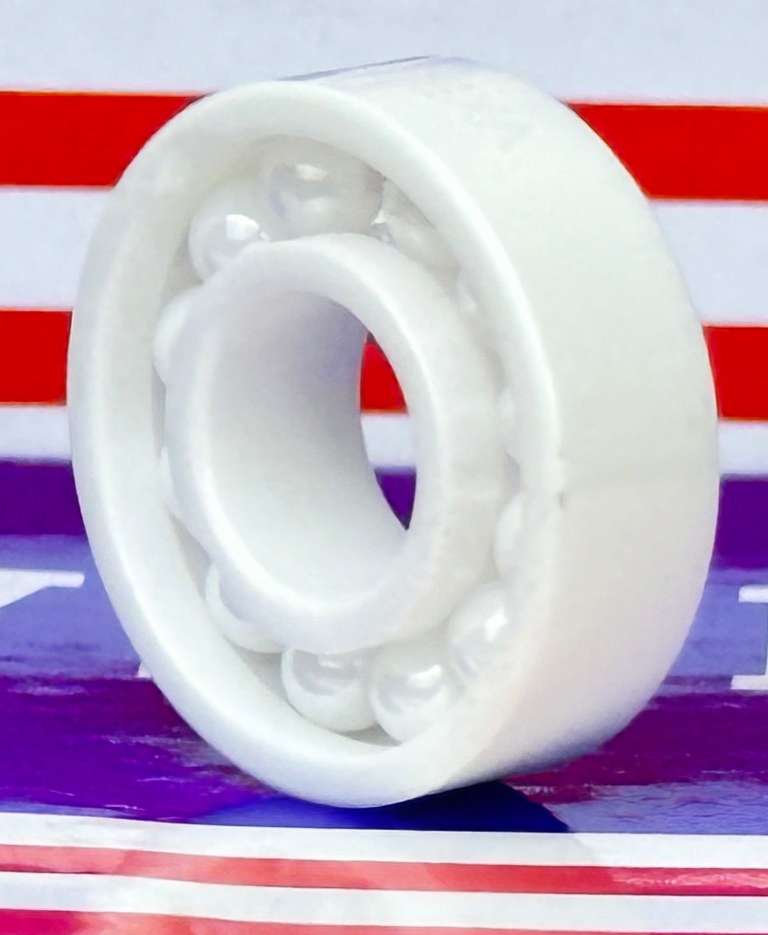 R6 Full Complement Full Ceramic Bearing 3/8" x 7/8" x 9/32" ZrO2 Bearing