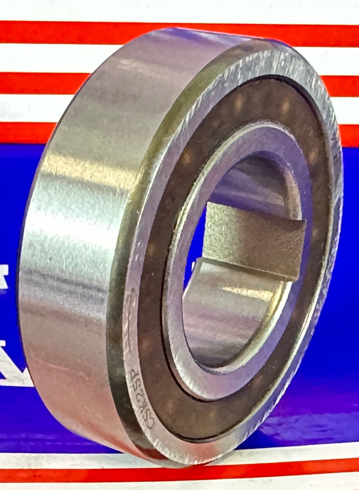 CSK25P One-Way Bearing Sprag Freewheel Clutch - One inner Ring Key-way