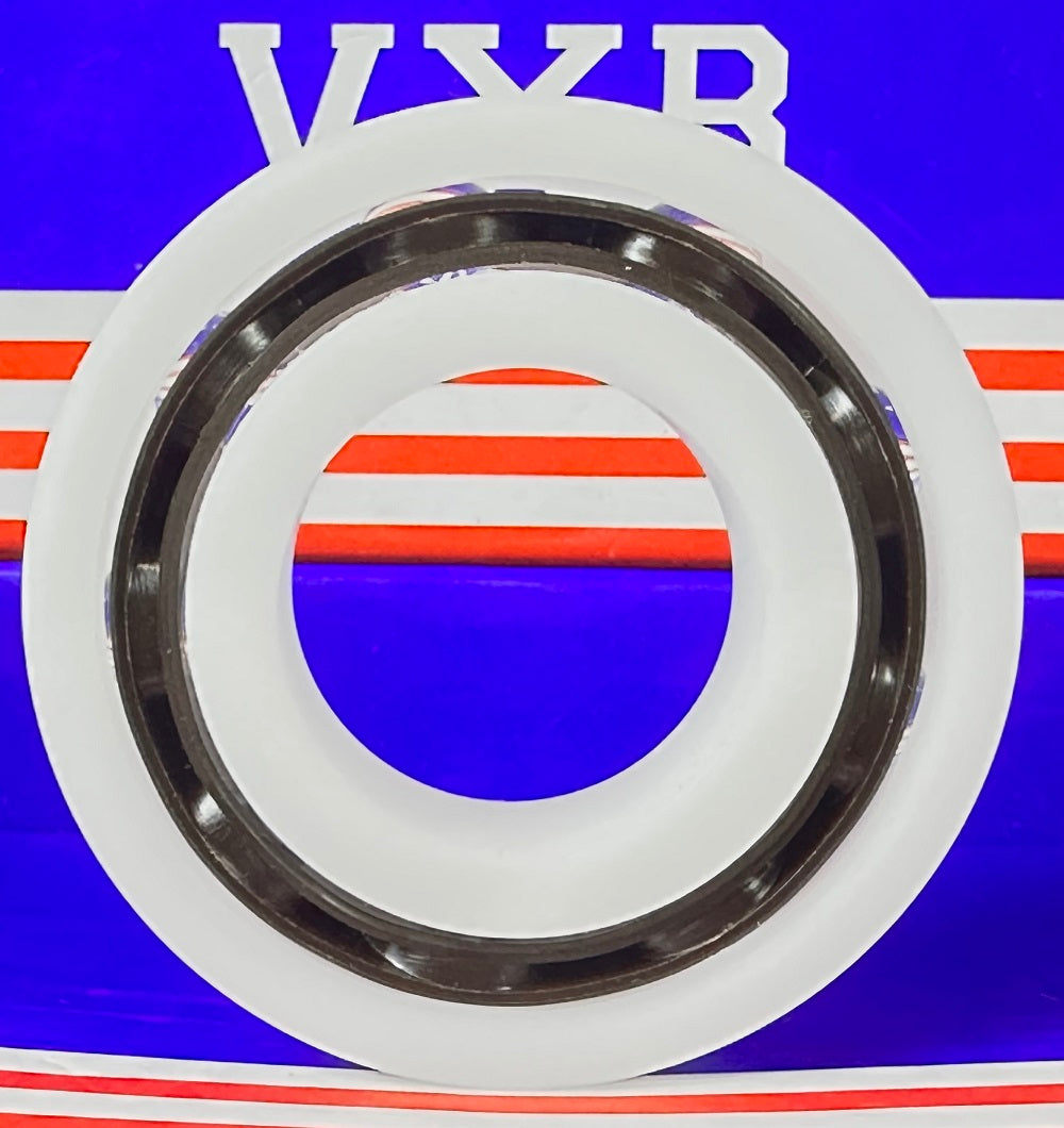 Acetal/POM Plastic Bearing 6206 - Glass Balls - 30x62x16mm