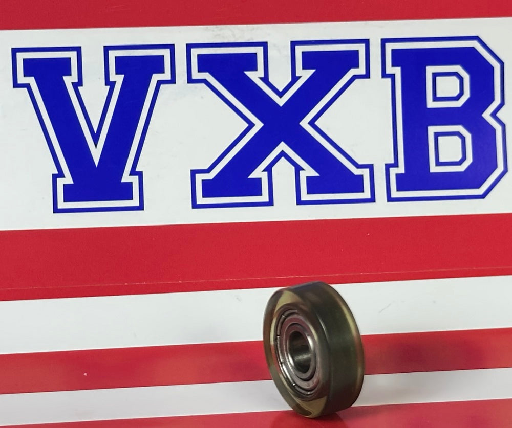 PU6X20X6 Tire PU Covered Bearing 6x20x6mm shielded Miniature