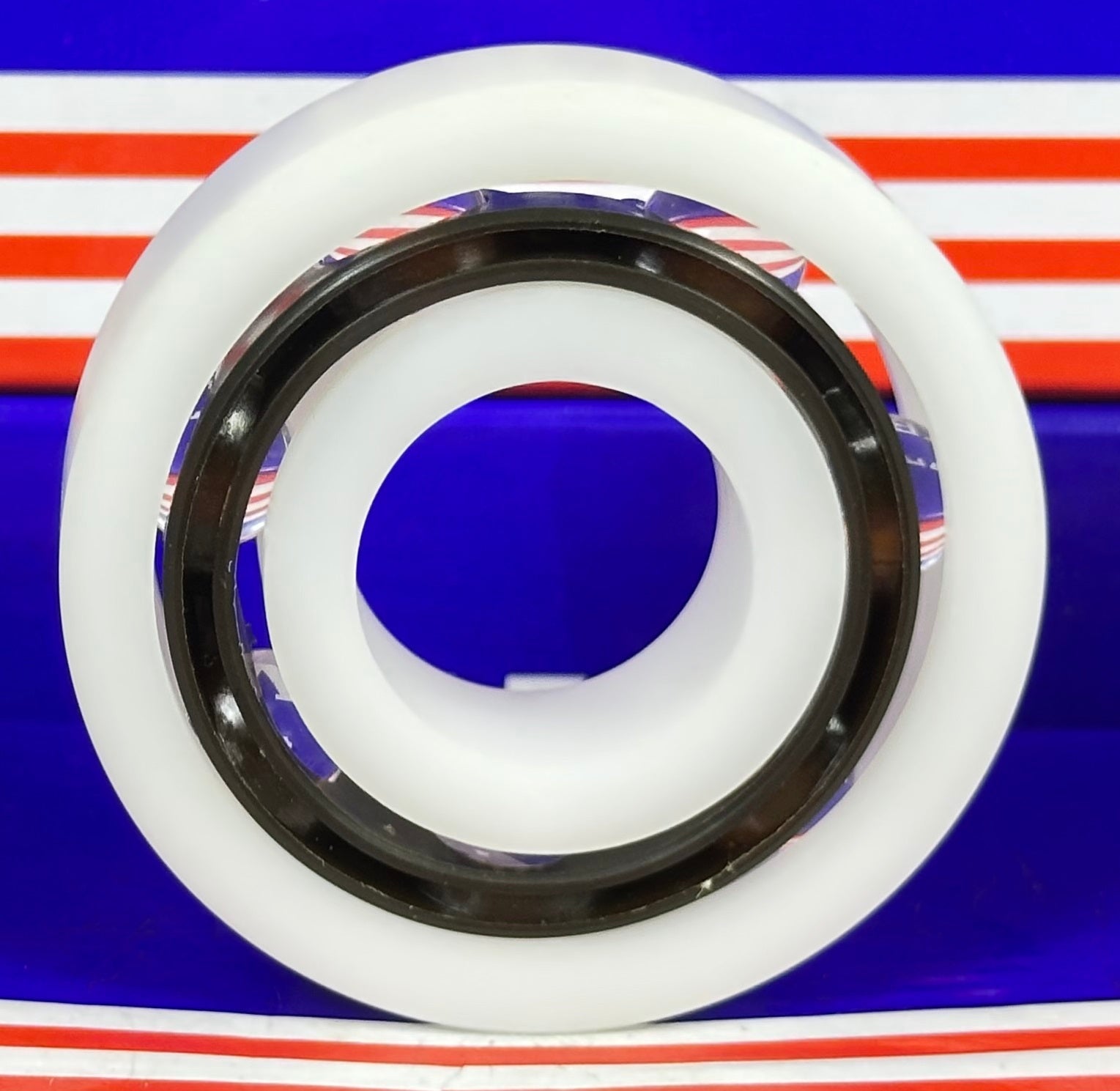 Acetal/POM Plastic Bearing 6305 - Glass Balls - 25x62x17mm