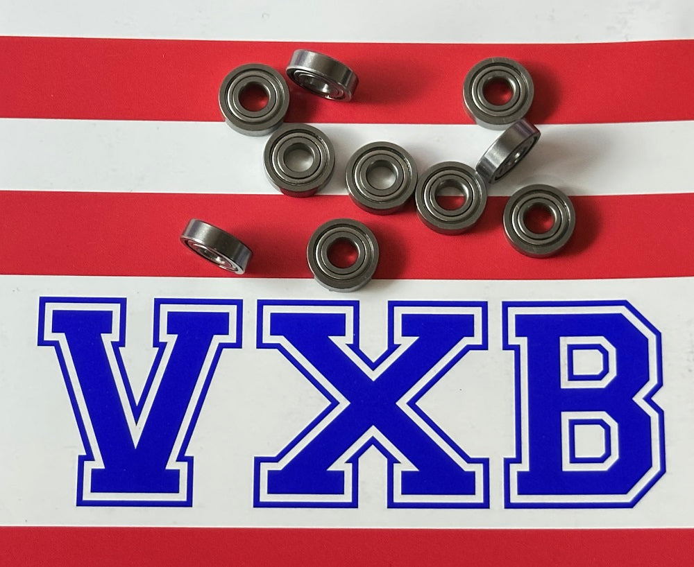 10-Pack Shielded 4x10x3 Miniature Bearing