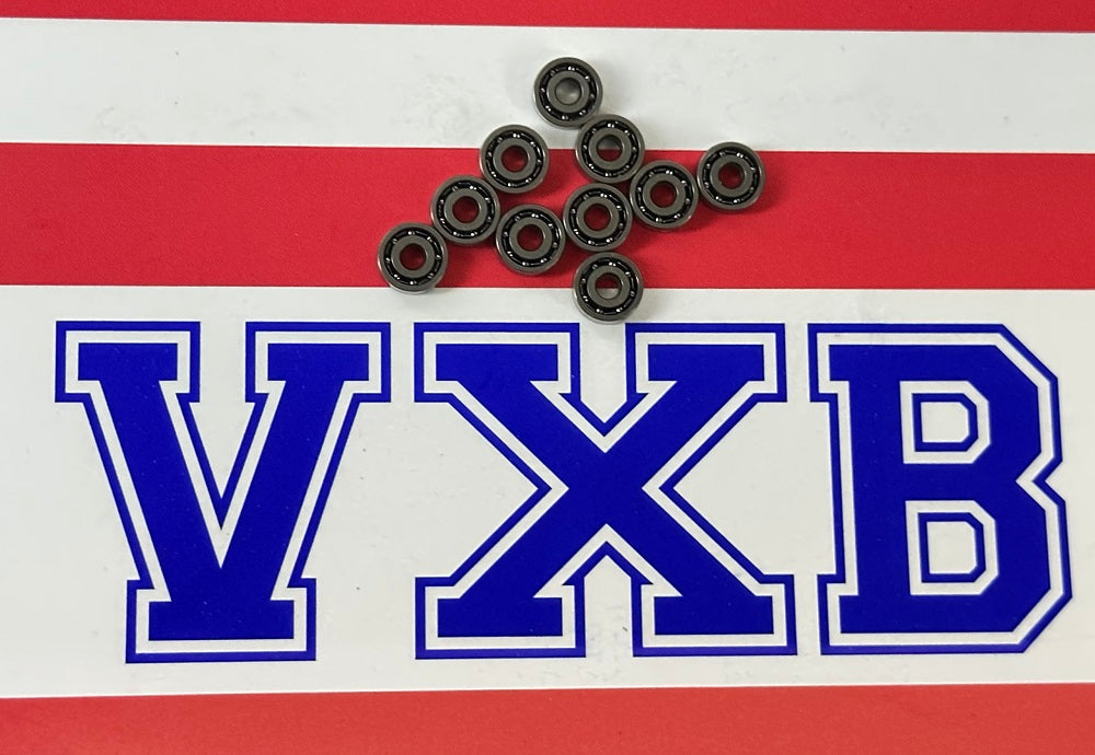 10-Pack 2x6x2.5 Stainless Steel Open Bearing