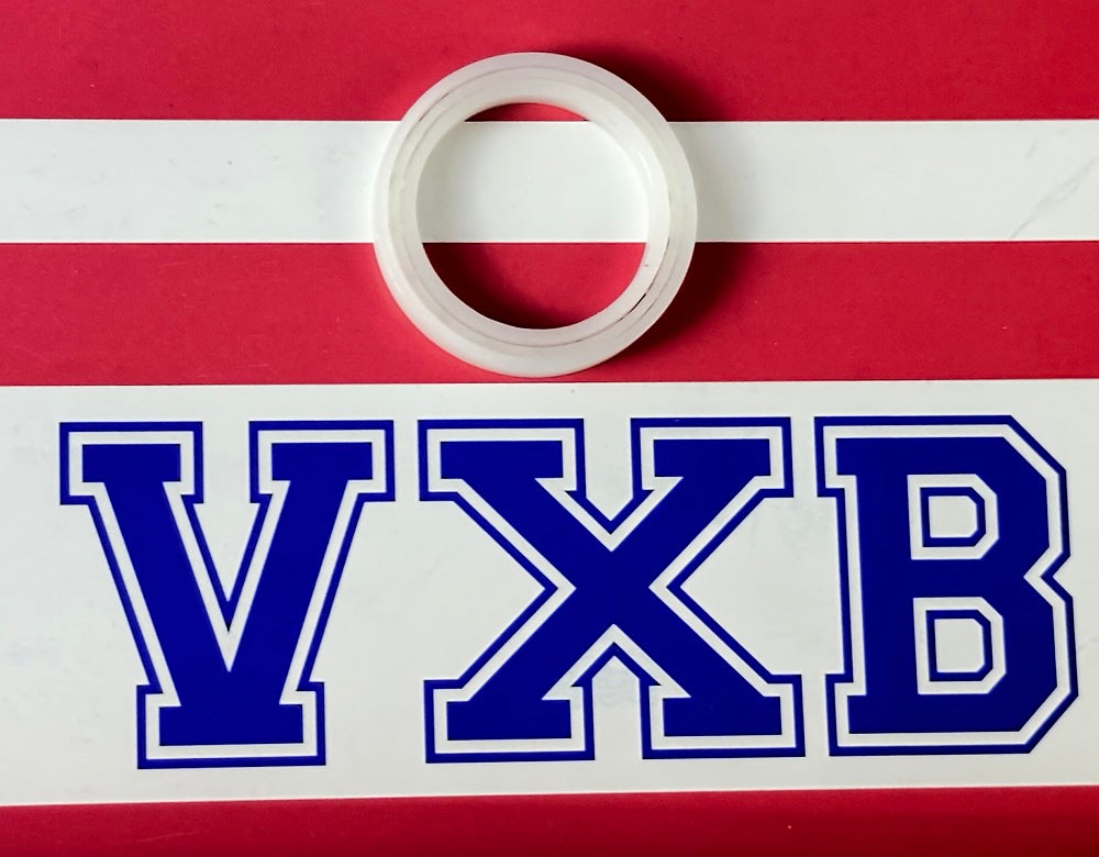 Acetal/POM Plastic Bearing 6704 - Glass Balls - 20x27x4mm