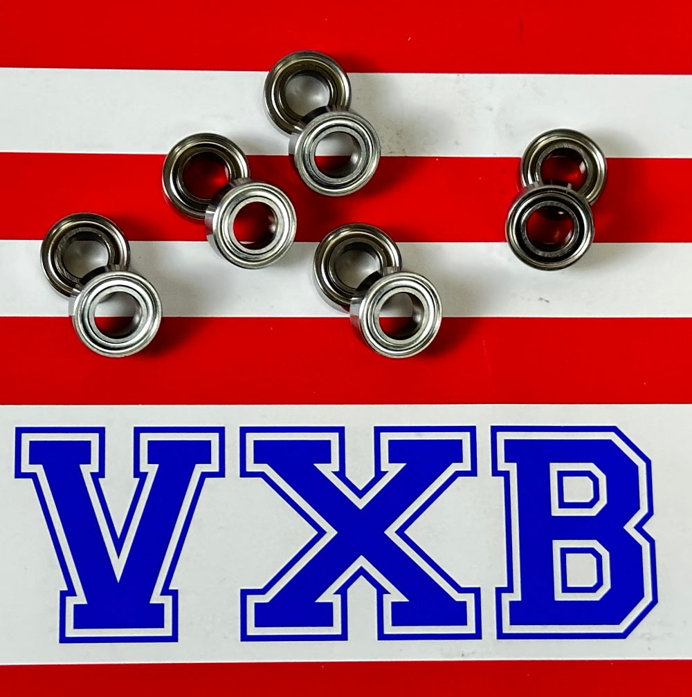 10-Pack Miniature Ball Bearings - 6x12x4mm - Double Shielded