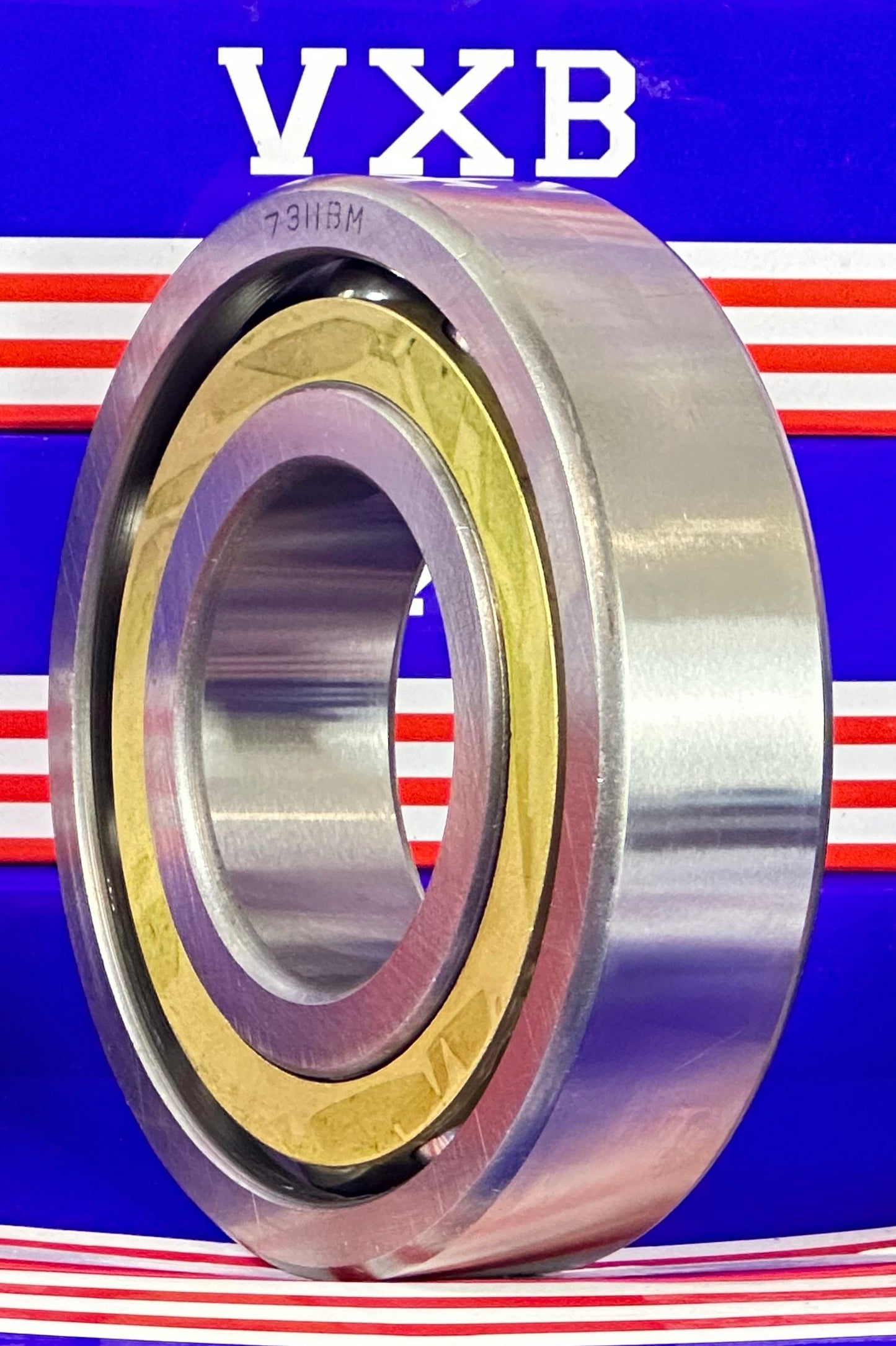 7311BM Angular Contact bearing Bronze Cage 55x120x29mm