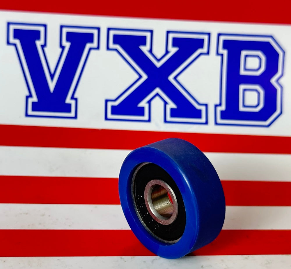 PU8X28X10-2RS PU Covered Bearing 8x28x10mm - Sealed - Miniature