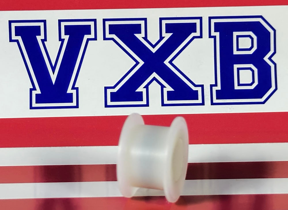 5mm Bore Bearing - 23mm Round Nylon Pulley Squared Groove Track Roller Bearing 5x23x13mm