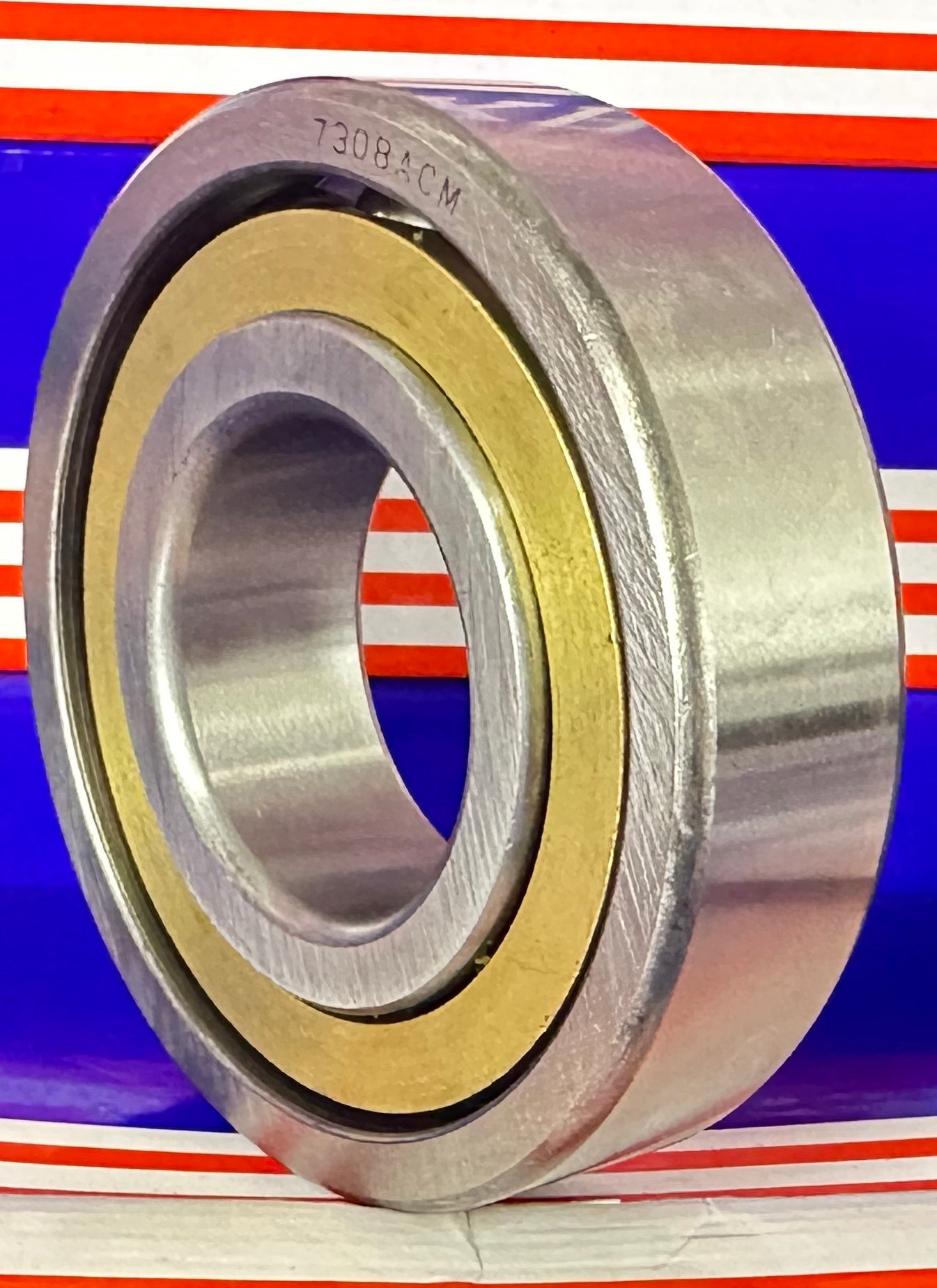 7308ACM Angular Contact bearing Bronze Cage 40x90x23mm