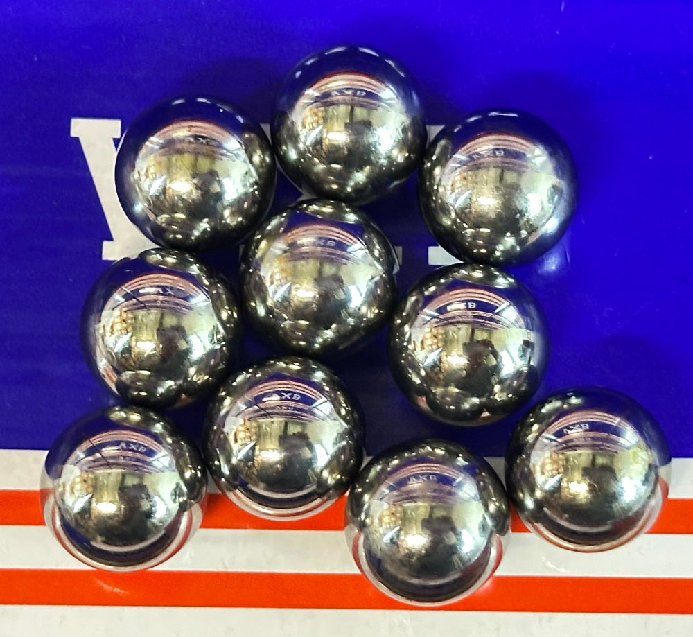 10-Pack 5/8" Bearing Balls G10 - Chrome Steel