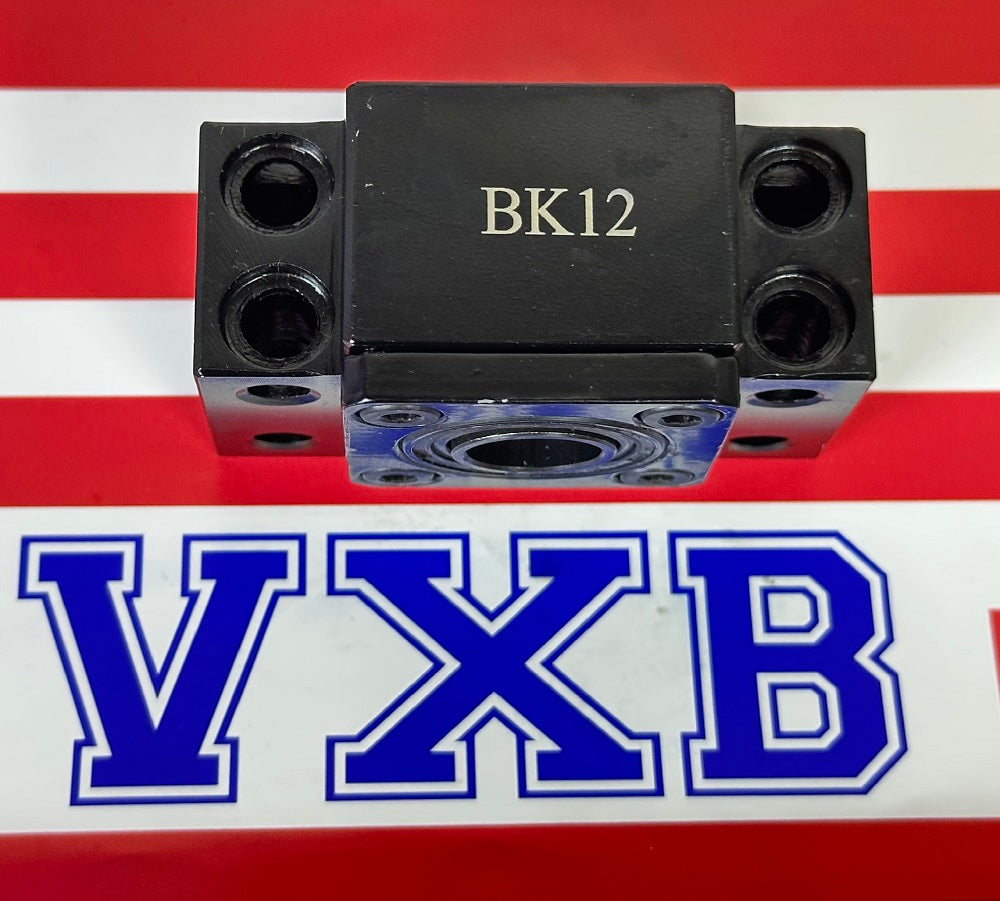 BK12 fixed support Bearing for RM1605 Ballscrew