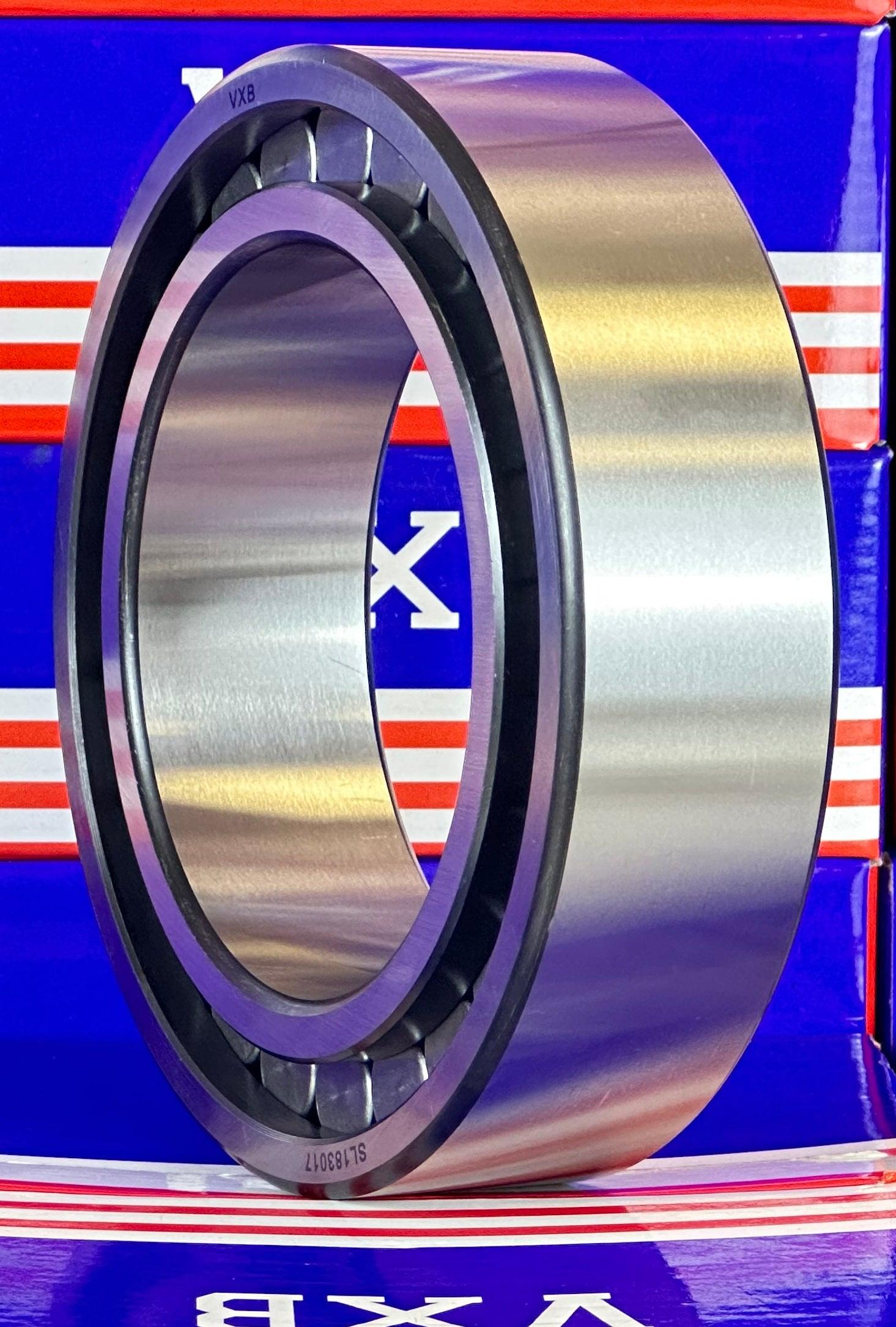 SL183018 Sheave Bearing 2-Row Full Complement Bearing 90x140x37mm