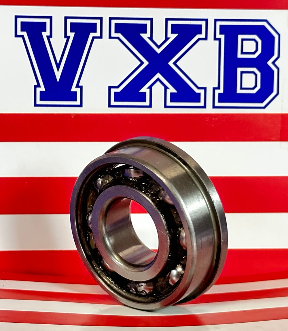 F6204-OPEN Flanged Miniature Bearing 20x47x14mm