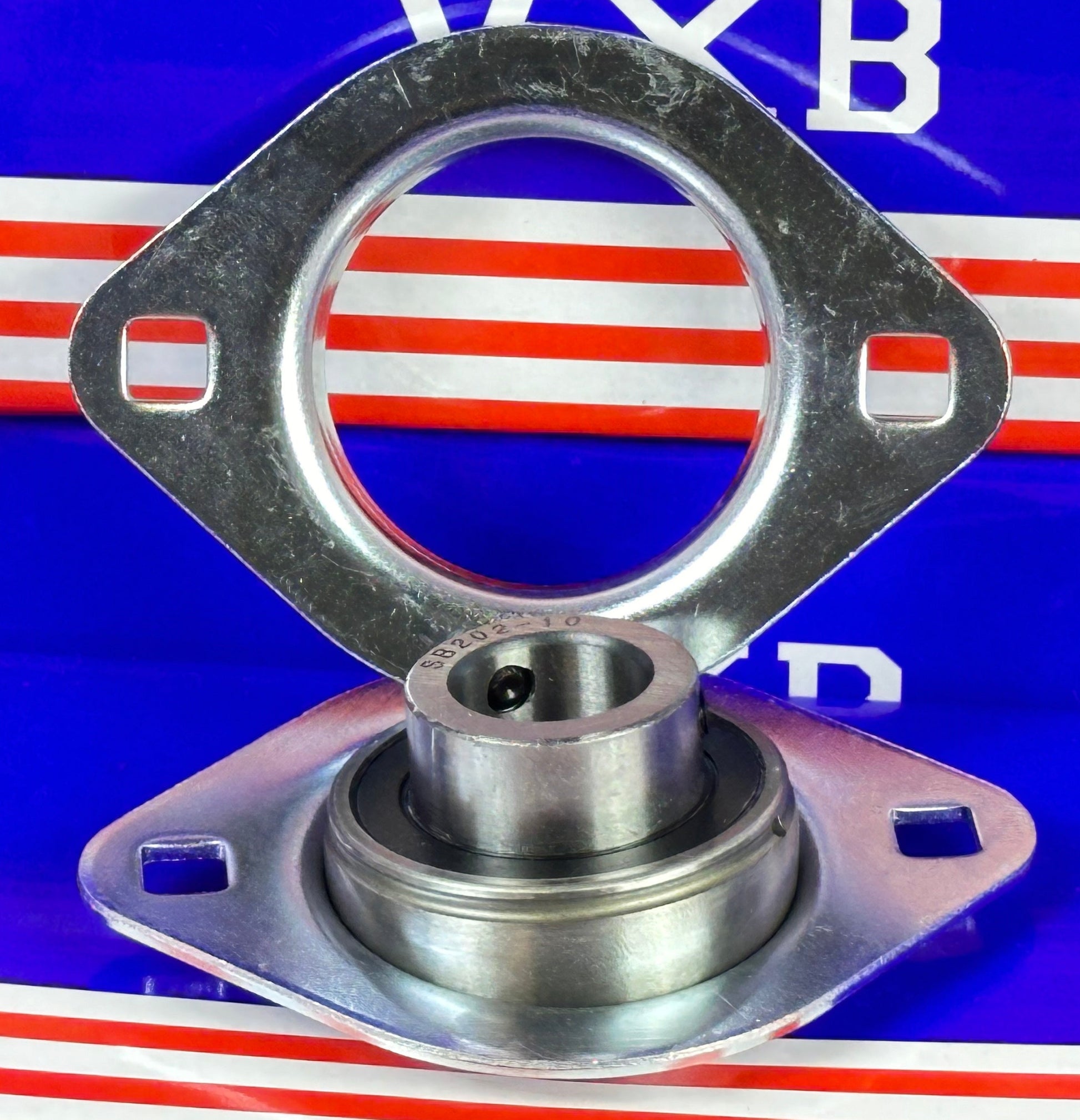 SBPFL202-10 5/8 Pressed Steel Bearing 2-Bolt Flanged Mounted Bearing